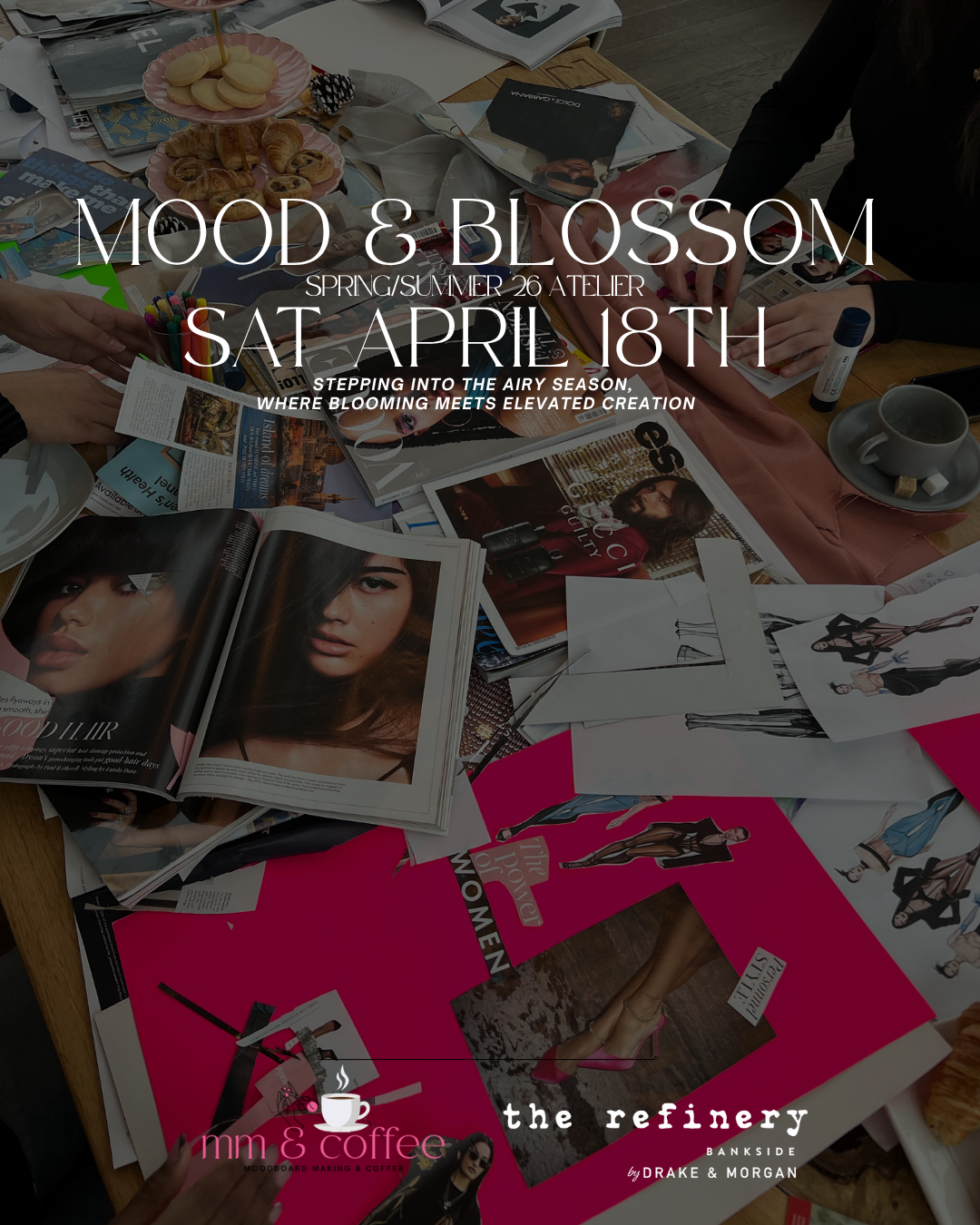 SAT APRIL 18TH - MOOD & BLOSSOM - REFINERY BANKSIDE
