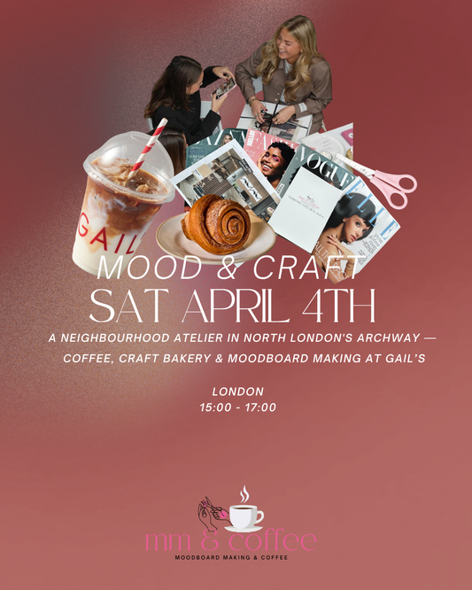 SAT APRIL 4TH - MOOD & CRAFT - GAIL's BAKERY